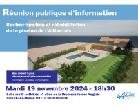 Réunion publique sur la piscine d’Aillant