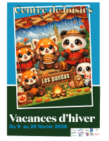 Programme vacances d’hiver fev 2026